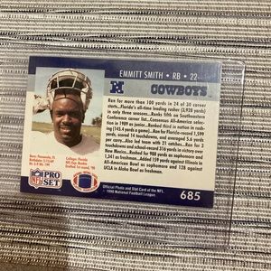 Emmitt Smith football card. Mint condition.